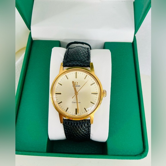 Mens OMEGA GENEVE watch FULLY SERVICED❗️❗️❗️